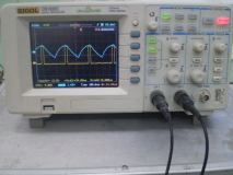 oscyloskop.na ekranie PWM serva 120V 20A