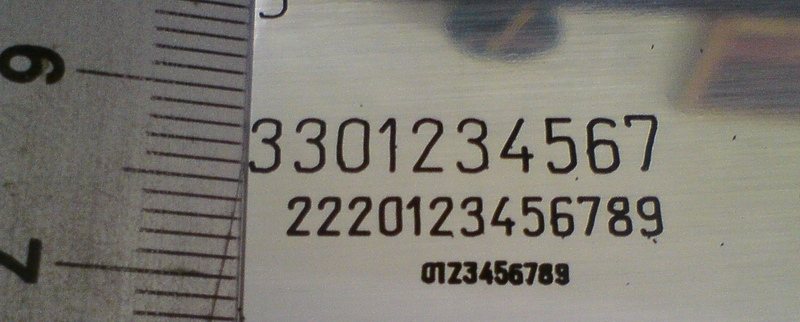 test płyta grawerska 3-1 mm wysokosc liter