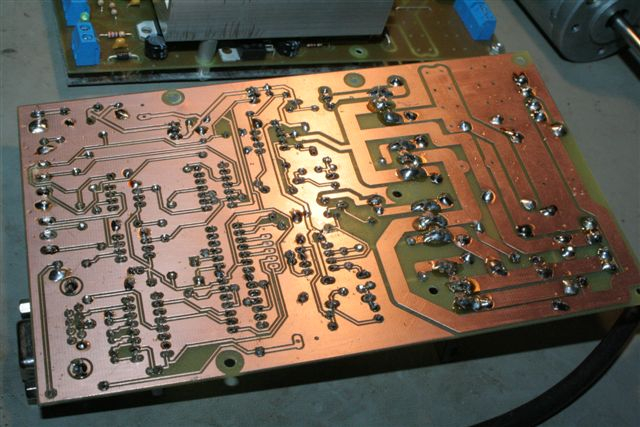 PCB wykonane na cnc