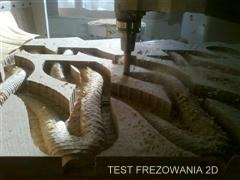 testy frezowania 2d