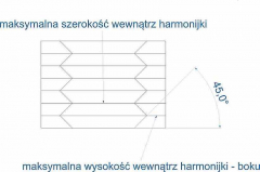 wzór harmonijki