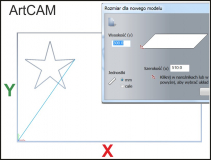 ArtCAM odbicie lustrzane