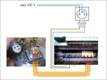 Moje podłączanie falownika i wrzeciona