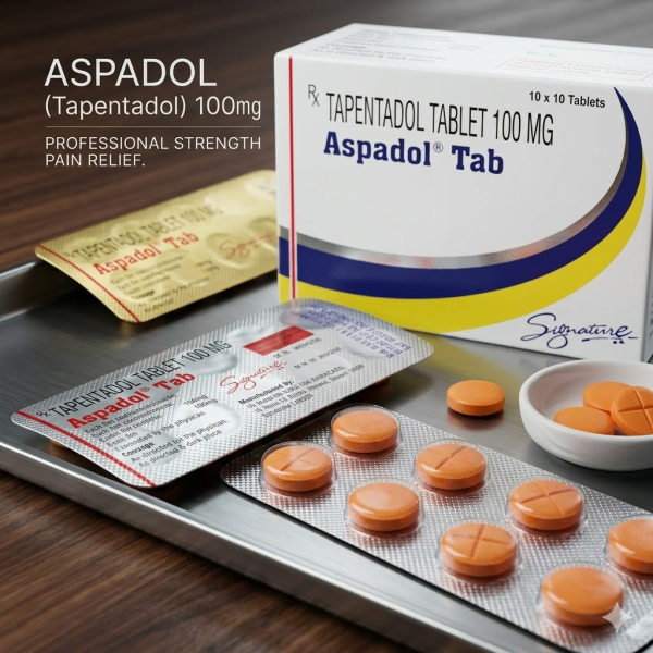 How Fast Does Aspadol 100mg Work for Pain Relief