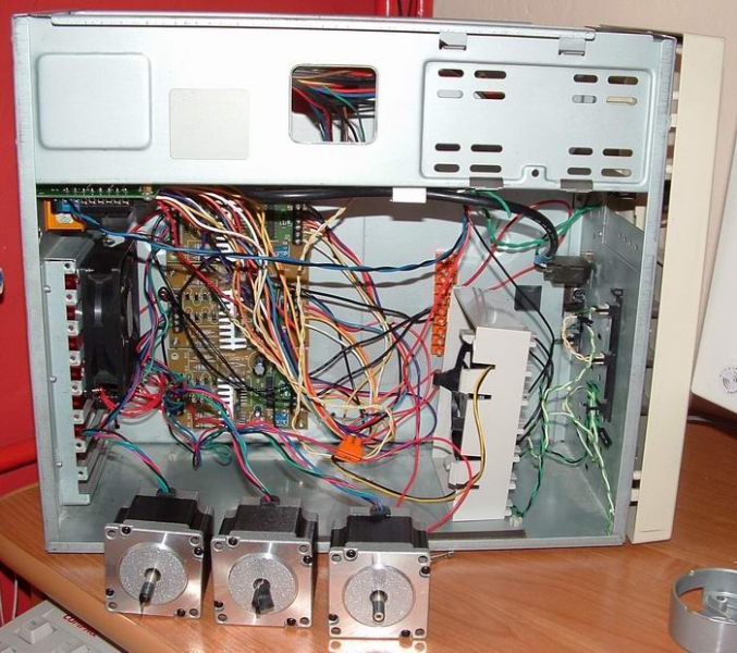 Szafa Elektryczna z obudowy kompa